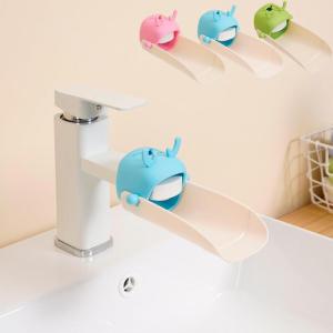 imagePandaEar 3 Pack Faucet Extender for Toddlers Sink Extenders Baby Hand Washing Water Spout Extender for Bathroom Sink Kitchen PinkBlueGreen