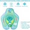 imagePandaEar Baby Pool Float with Canopy Inflatable Kids Pool Float with UPF50 Sun Protection for 3 Month Size Large