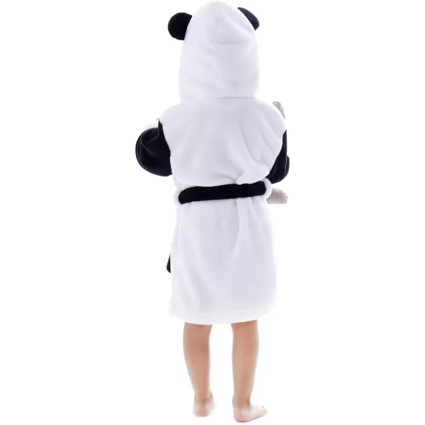 Verabella Boys Girls UltraPlush Soft Hooded Animal Theme Cover upPanda White