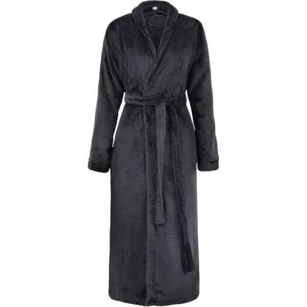 Verabella Womens Luxuriously Cozy Plush Bath RobeBlack