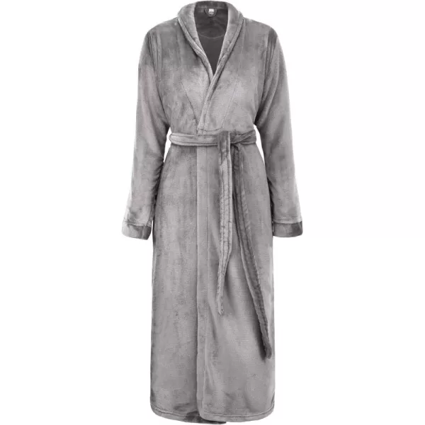 Verabella Womens Luxuriously Cozy Plush Bath RobeGrey