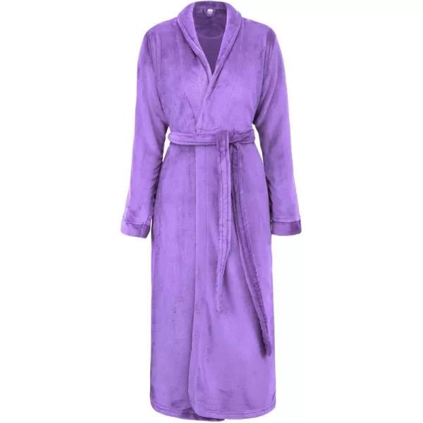 Verabella Womens Luxuriously Cozy Plush Bath RobePurple