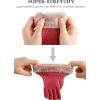 imageVerabella Boys Kint Gloves Girls Stretch Touchscreen Winter Knit Gloves wFur Cuff HeatherBlueTeal