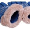 imageVerabella Kids Knit Gloves Boys 3 Pack Touchscreen Winter Knit Gloves wFur Cuff BlueTealBlack