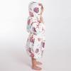 imageVerabella Boys Girls Plush Soft Fleece Printed Hooded Cover upCupcakeswhite