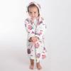 imageVerabella Boys Girls Plush Soft Fleece Printed Hooded Cover upCupcakeswhite