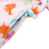 imageVerabella Boys Girls Plush Soft Fleece Printed Hooded Cover upDinosurepink