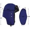 imageWinter Faux Fur Outdoor Trapper Cap Ushanka Russian Hats with Windproof Facemask