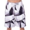 imageVerabella Mens Swim Trunks Mesh Lining Beachwear Board Shorts with PocketsFiguregrey