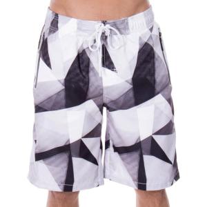 imageVerabella Mens Swim Trunks Mesh Lining Beachwear Board Shorts with PocketsFiguregrey