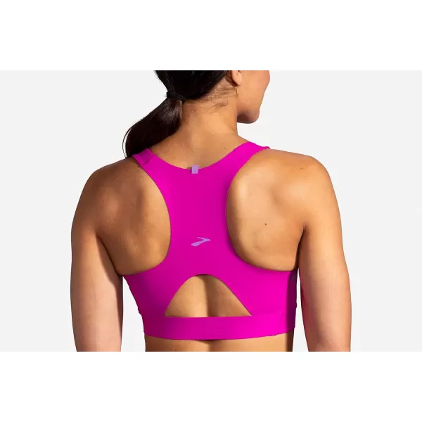 Brooks Womens 3 Pocket Sports Bra for Running Workouts ampamp SportsMagenta