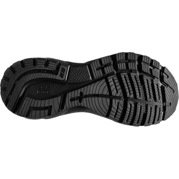 Brooks Womens Adrenaline GTS 22 Supportive Running ShoeBlackBlackEbony