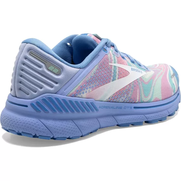 Brooks Womens Adrenaline GTS 22 Supportive Running ShoeEasterProvinceWhite