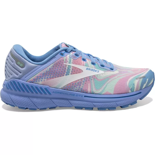 Brooks Womens Adrenaline GTS 22 Supportive Running ShoeEasterProvinceWhite