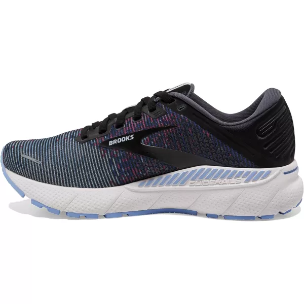 Brooks Womens Adrenaline GTS 22 Supportive Running ShoeLavenderBlackGrey