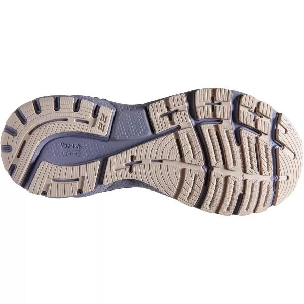 Brooks Womens Adrenaline GTS 22 Supportive Running ShoeLilacTempestPink