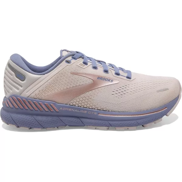 Brooks Womens Adrenaline GTS 22 Supportive Running ShoeLilacTempestPink