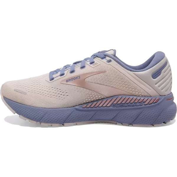 Brooks Womens Adrenaline GTS 22 Supportive Running ShoeLilacTempestPink