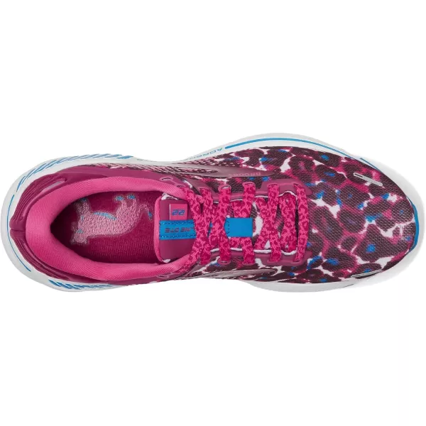 Brooks Womens Adrenaline GTS 22 Supportive Running ShoeMagentaWhiteRaspberry