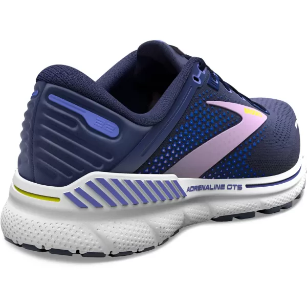 Brooks Womens Adrenaline GTS 22 Supportive Running ShoePeacoatBlue IrisRhapsody
