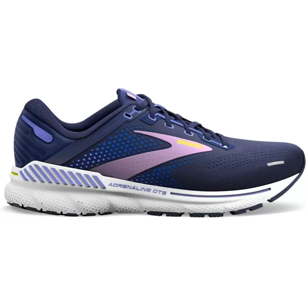Brooks Womens Adrenaline GTS 22 Supportive Running ShoePeacoatBlue IrisRhapsody