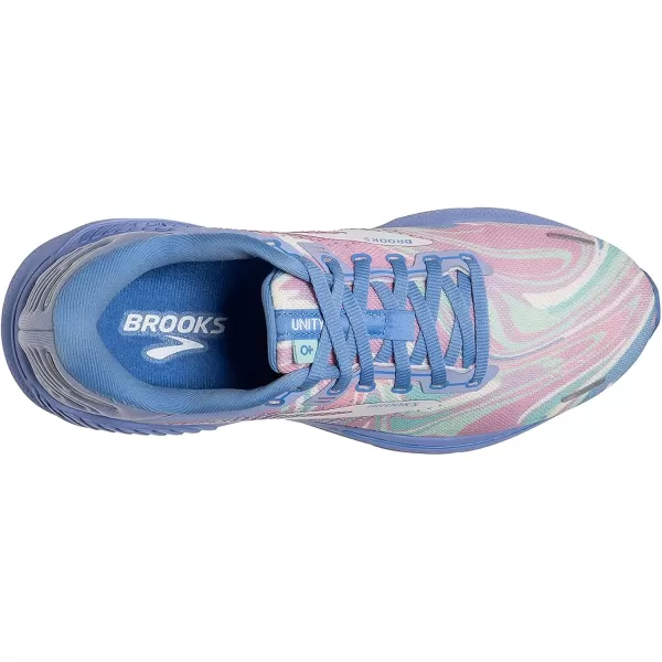 Brooks Womens Adrenaline GTS 22 Supportive Running ShoePeacoatBluePink