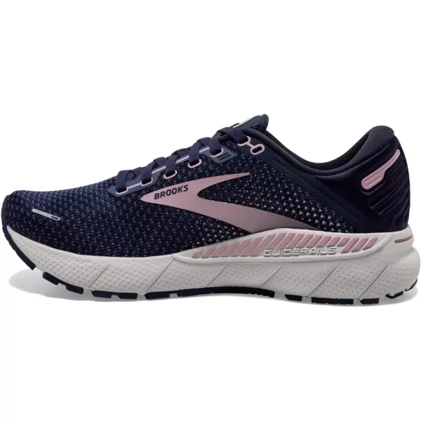 Brooks Womens Adrenaline GTS 22 Supportive Running ShoePeacoatCobaltMauve