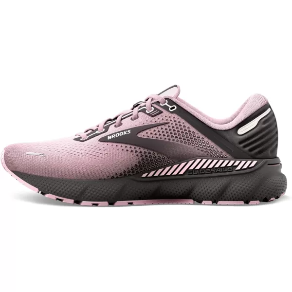Brooks Womens Adrenaline GTS 22 Supportive Running ShoePinkBlackened Pearl
