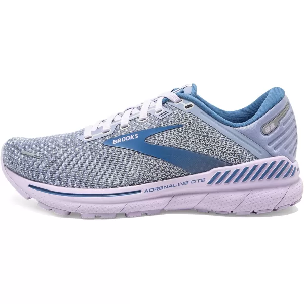Brooks Womens Adrenaline GTS 22 Supportive Running ShoePurpleDutch BlueLilac