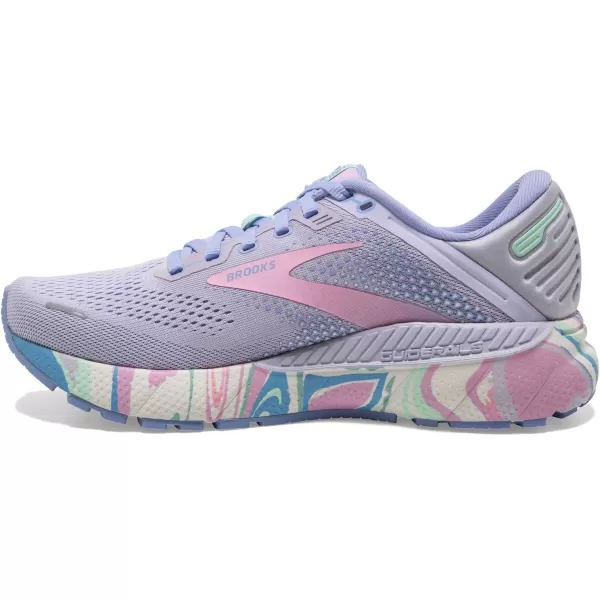 Brooks Womens Adrenaline GTS 22 Supportive Running ShoePurplePrismBay