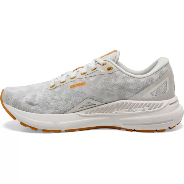 Brooks Womens Adrenaline GTS 23 Supportive Running ShoeBlancGraySunflower