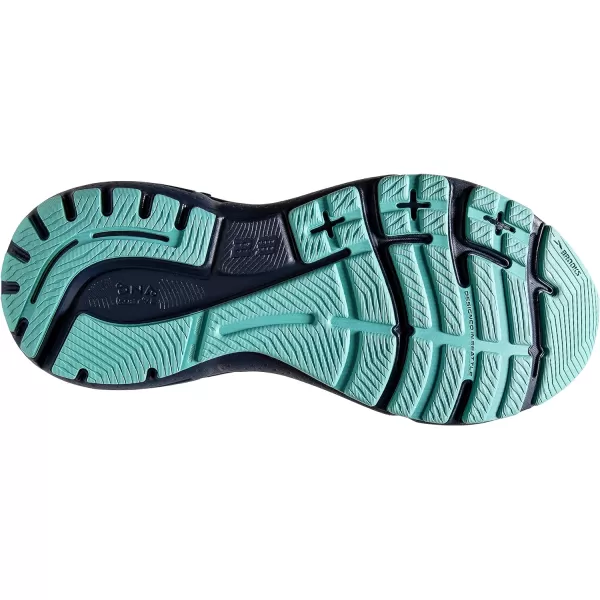 Brooks Womens Adrenaline GTS 23 Supportive Running ShoeBlue GlassNile BlueMarina