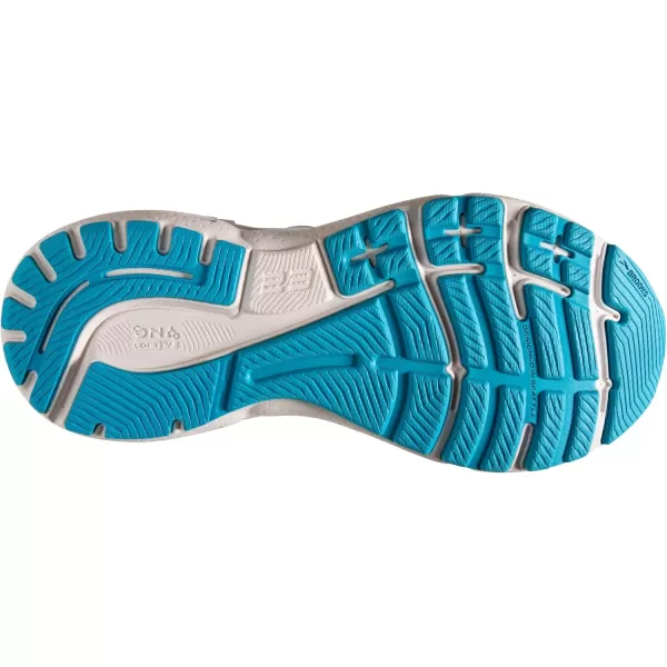 Brooks Womens Adrenaline GTS 23 Supportive Running ShoeCoconutPapayaBlue