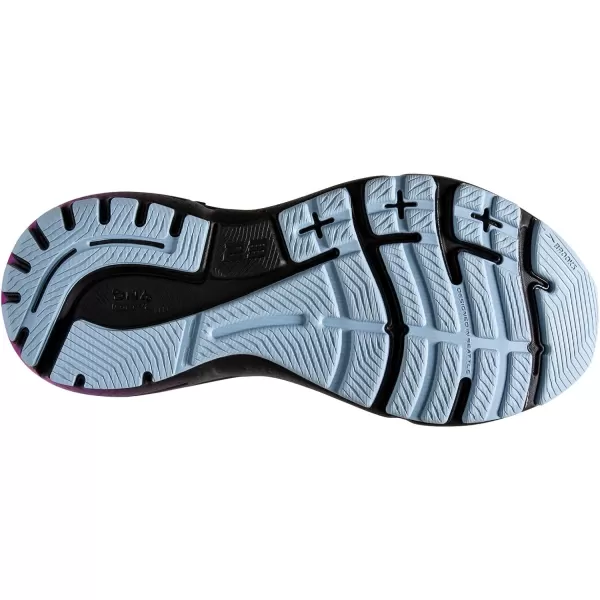 Brooks Womens Adrenaline GTS 23 Supportive Running ShoeDawn BluePurple CactusBlack
