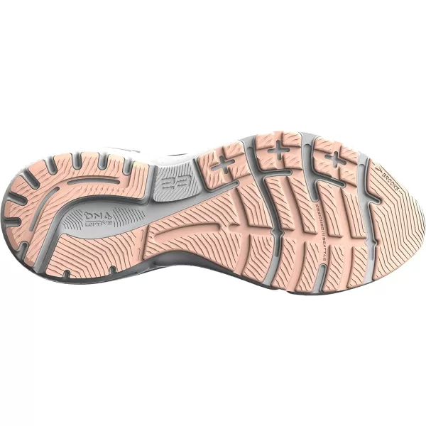 Brooks Womens Adrenaline GTS 23 Supportive Running ShoePeacoatTangerinePeach