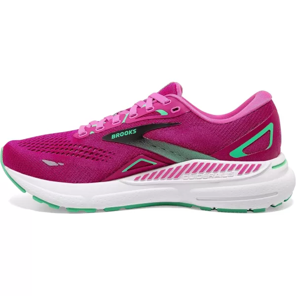 Brooks Womens Adrenaline GTS 23 Supportive Running ShoePinkFestival FuchsiaBlack