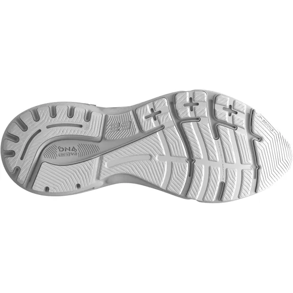 Brooks Womens Adrenaline GTS 23 Supportive Running ShoeWhiteGrayRose Gold