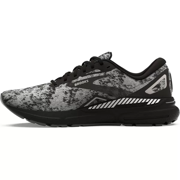 Brooks Womens Adrenaline GTS 23 Supportive Running ShoeWhiteGreyBlack