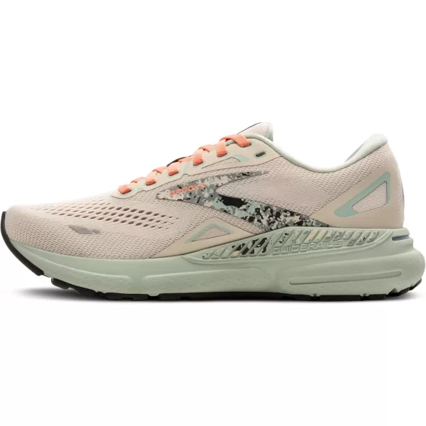 Brooks Womens Adrenaline GTS 23 Supportive Running ShoeWhitecapSurfFlower