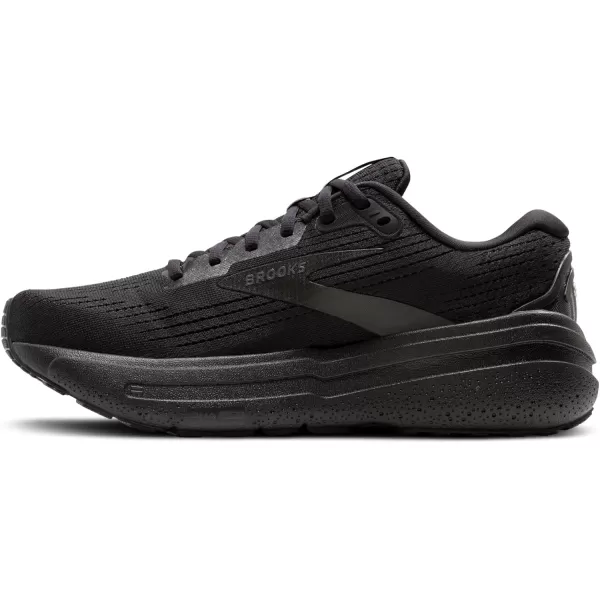 Brooks Womens Ghost Max 2 Neutral Running ampamp Walking ShoeBlackBlackEbony