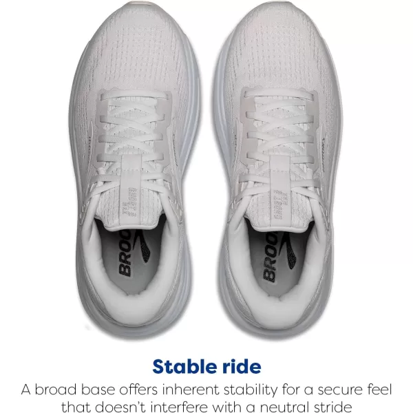 Brooks Womens Ghost Max 2 Neutral Running ampamp Walking ShoeBright WhiteBright White