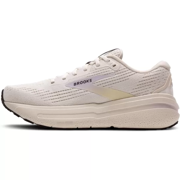 Brooks Womens Ghost Max 2 Neutral Running ampamp Walking ShoeCoconutLavenderCream