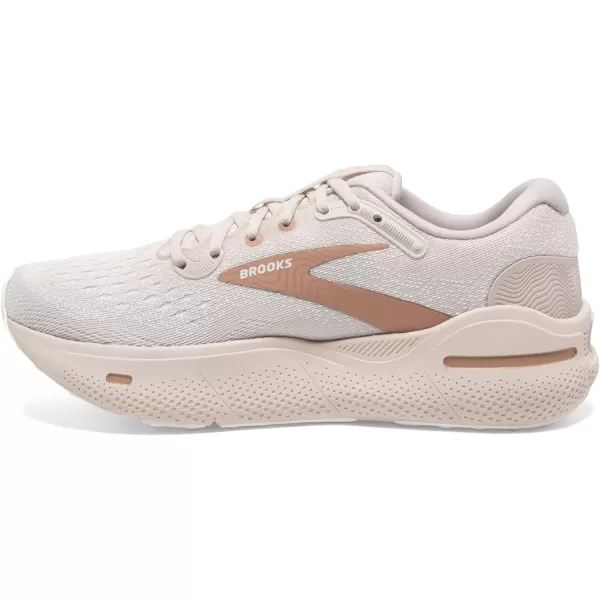 Brooks Womens Ghost Max Cushion Neutral Running ampamp Walking ShoeCrystal GrayWhiteTuscany