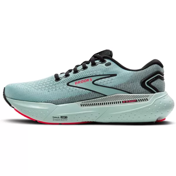 Brooks Womens Glycerin GTS 21 Supportive Running ShoeCloudBlackPink