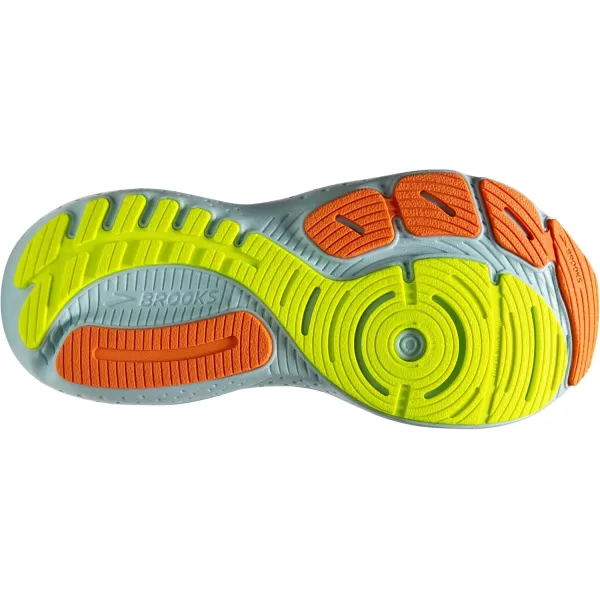 Brooks Womens Glycerin GTS 21 Supportive Running ShoeCoconutAquaAutumn Sunset