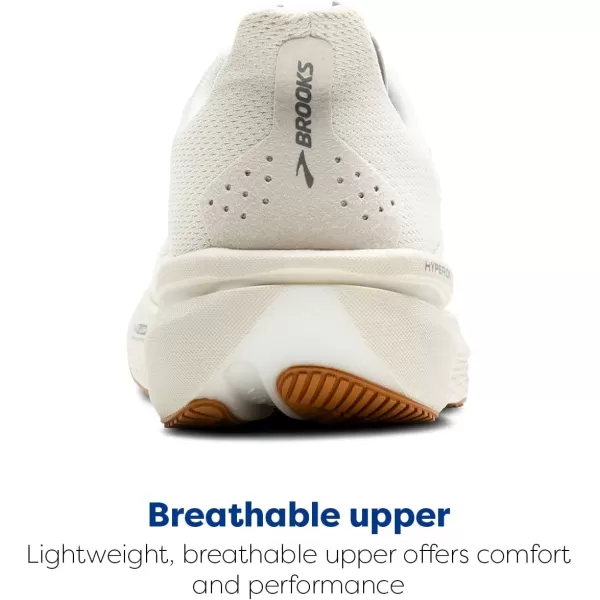 Brooks Womens Hyperion 2 Neutral Running ShoeOnyxPrimerCoconut