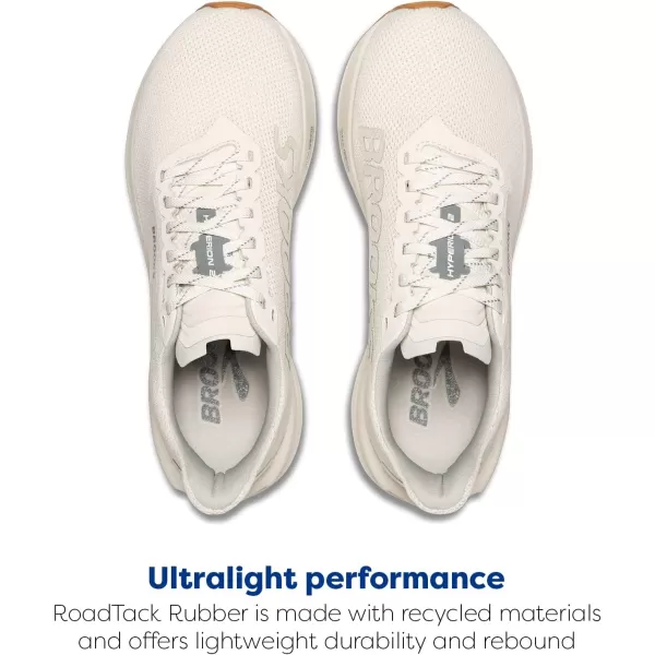 Brooks Womens Hyperion 2 Neutral Running ShoeOnyxPrimerCoconut