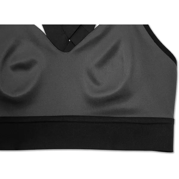 Brooks Womens Interlace Sports Bra for High Impact Running Workouts ampamp Sports with Maximum SupportBlack