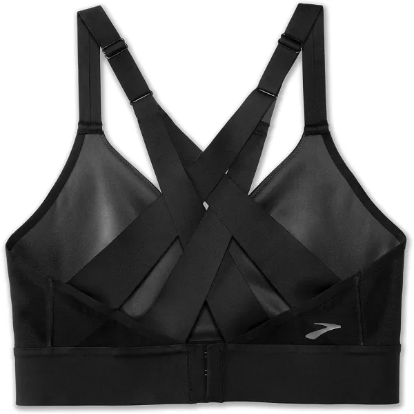 Brooks Womens Interlace Sports Bra for High Impact Running Workouts ampamp Sports with Maximum SupportBlack