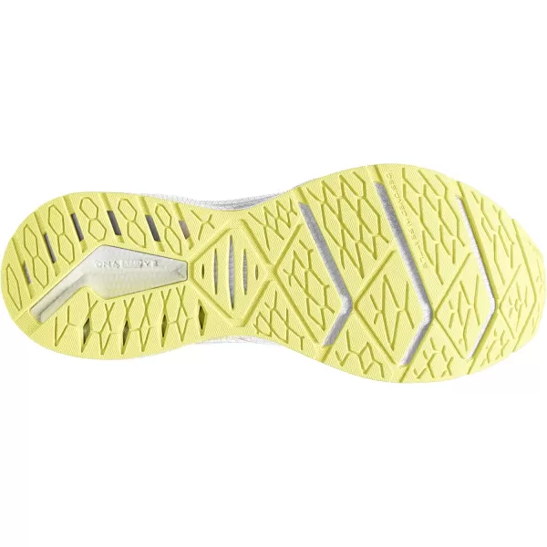 Brooks Womens Levitate 6 Neutral Running ShoeWhiteOysterYellow